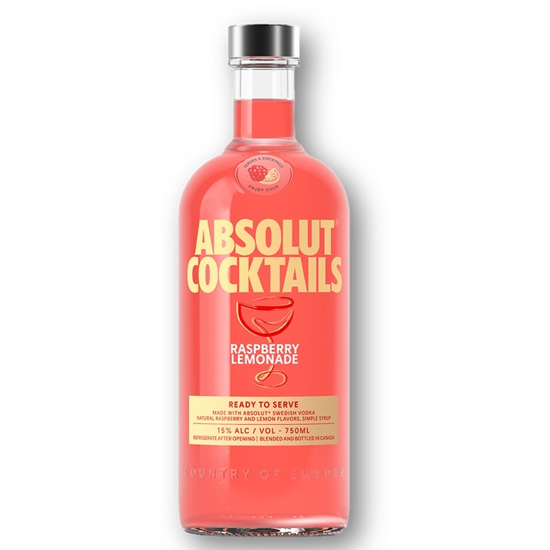 Absolut Raspberry Lemonade Cocktail